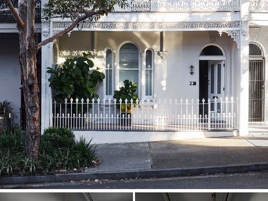 Una casa vittoriana in Australia ha ricevuto un'estensione moderna