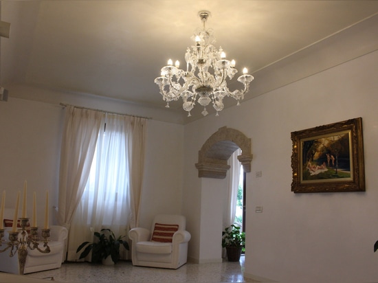 Lampadario-in-stile-classico-Rezzonico-Caesar-in-vetro-di-Murano