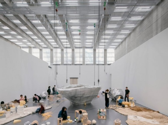 david chipperfield-designed West bund museum apre a Shanghai