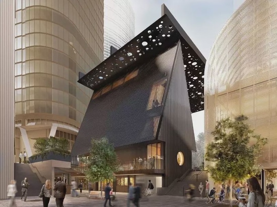 David Adjaye, Daniel Boyd collaborano alla realizzazione di una piazza pubblica e di un edificio a Sydney