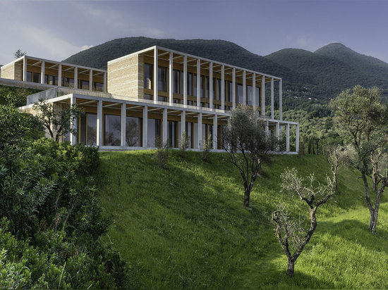 David Chipperfield e la sua squadra ha lavorato a due nuove case riservate per la villa Eden. Cortesia di fotographia degli architetti di David Chipperfield