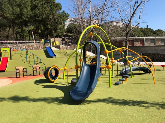 Parco per bambini di Les Planes a Hospitalet