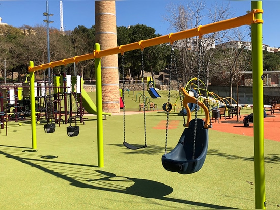 Parco per bambini di Les Planes a Hospitalet