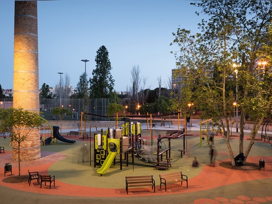 Parco per bambini di Les Planes a Hospitalet