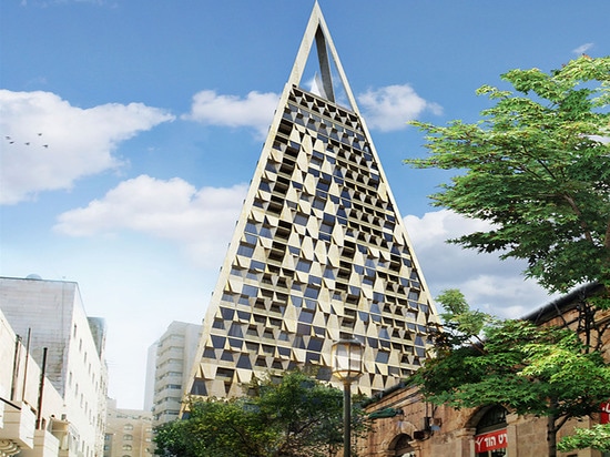 Daniel Libeskind per costruire il grattacielo in ascesa della piramide a Gerusalemme