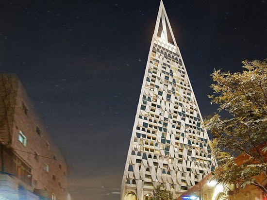 Daniel Libeskind per costruire il grattacielo in ascesa della piramide a Gerusalemme