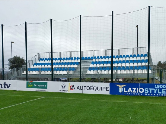 TRIBUNA PREFABBRICATA AL CENTRO SPORTIVO DI FORMELLO