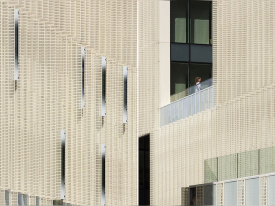 Architetture di Jacques Ferrier, sedi di Hachette Livre, Vanves, Parigi, Francia