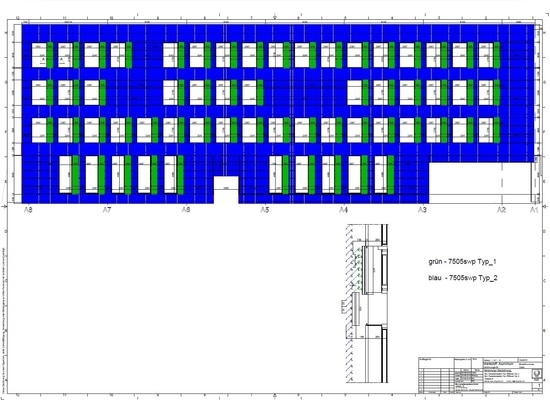 griglia resistente alla pioggia tipo SWP-1 (BSRIA Ltd. DIN EN 13030)