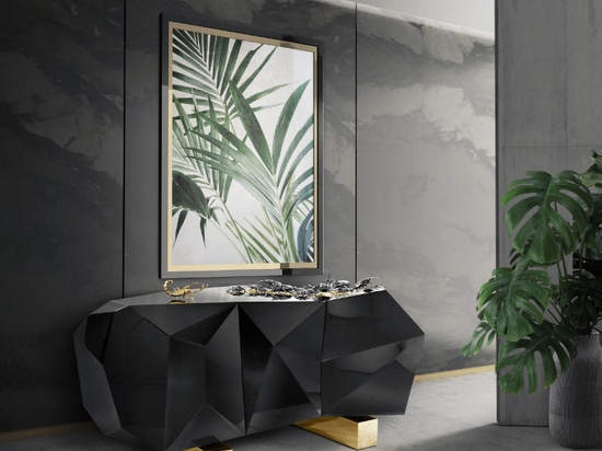 Credenza Diamond: Il gioiello della corona nel design esclusivo di Boca do Lobo