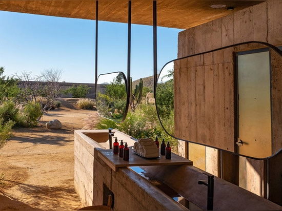 In Messico, questo 'hotel paradero' onora il deserto scolpito dal vento