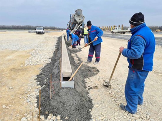 Soluzioni di drenaggio monolitiche MEA Water Management