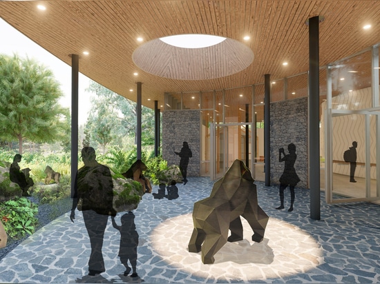 Il Campus Ellen DeGeneres del Fossey Gorilla Fund / MASS Design Group