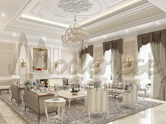 Villa Design di Modenese Luxury Interiors, Jeddah, Arabia Saudita