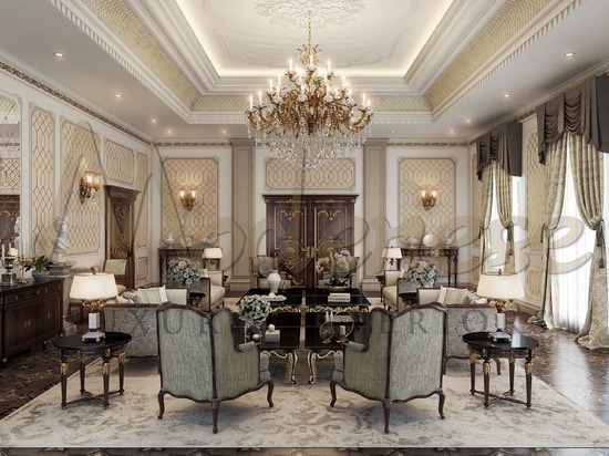 Villa Design di Modenese Luxury Interiors, Jeddah, Arabia Saudita