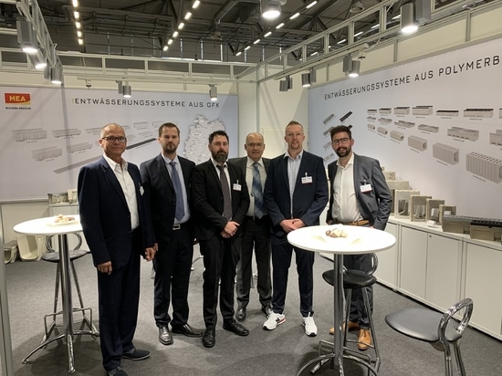 MEA Water Management alla fiera "Eurobaustoff Forum".