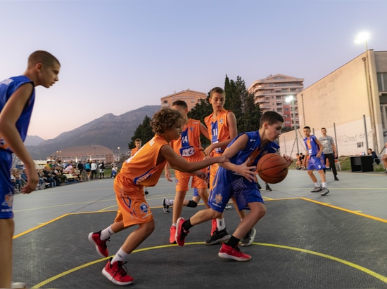 Campo comunitario - Pavimentazione sportiva Bergo