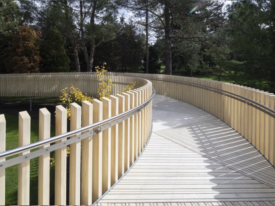 Giardini botanici dell'Università di Cambridge | Caso di studio di decking antiscivolo