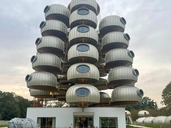 L'hotel " L'Essenciel " Domaine le Château des Pères, a Piré-Chancé (Francia)