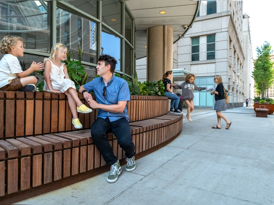 Terrazza solida e curva