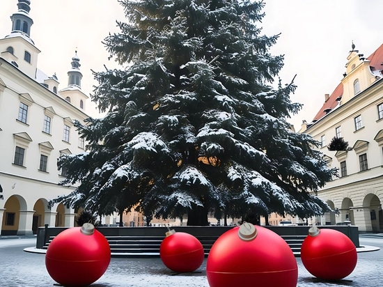 Una nuova era nella decorazione natalizia urbana: gli ornamenti in polietilene!