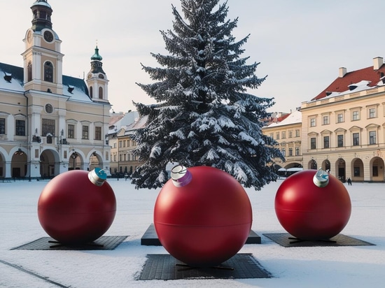 Una nuova era nella decorazione natalizia urbana: gli ornamenti in polietilene!