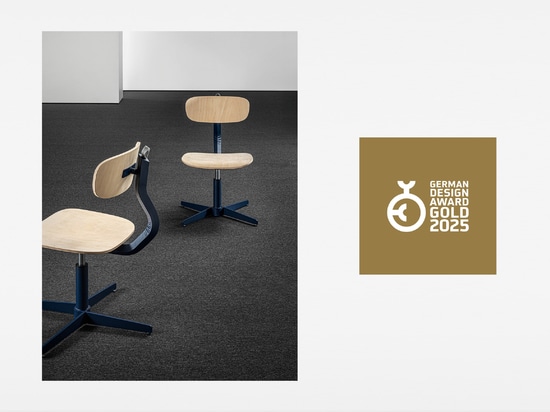 Typo design AMDL Circle | Gold “Excellent Product Design Furniture”