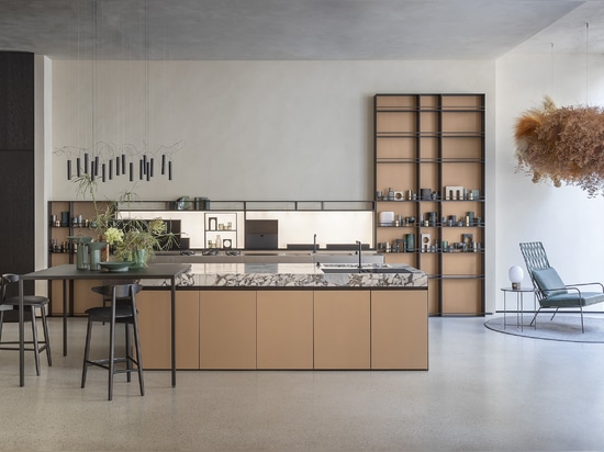 Le nuove cucine di Euromobil: Matter, Light and Transparencies