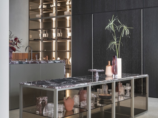 Le nuove cucine di Euromobil: Matter, Light and Transparencies