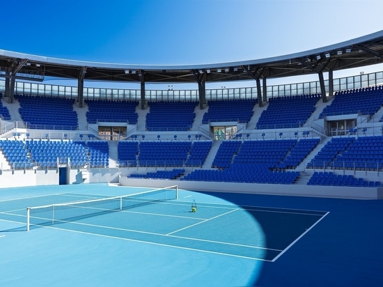 Ristrutturazione dello Stadio OAKA con sedute Daplast