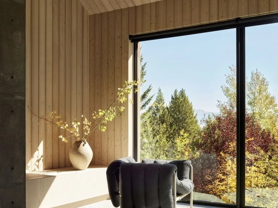 Questo rifugio minimalista del Wyoming è il luogo perfetto per staccare la spina