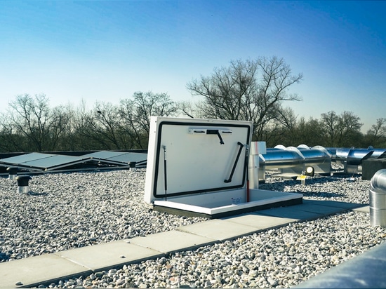 Botole per tetti della serie DL con scala di accesso - Buurtschap te Veld, Eindhoven