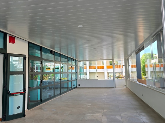 Doghe rivestimento facciate Atena Linear