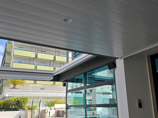 Doghe controsoffitto pensiline Atena Linear