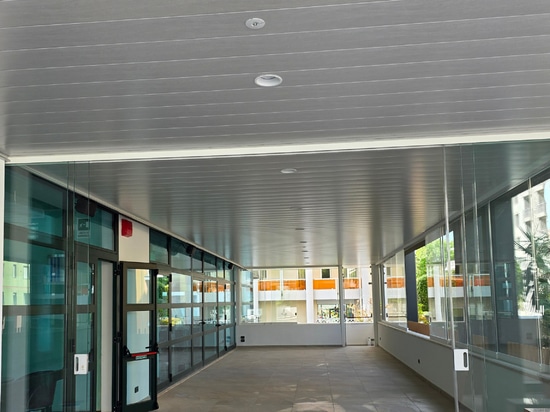 Doghe sagomate in alluminio Atena Linear
