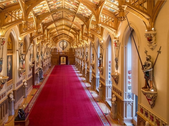 Il restauro dei pavimenti storici del Castello di Windsor