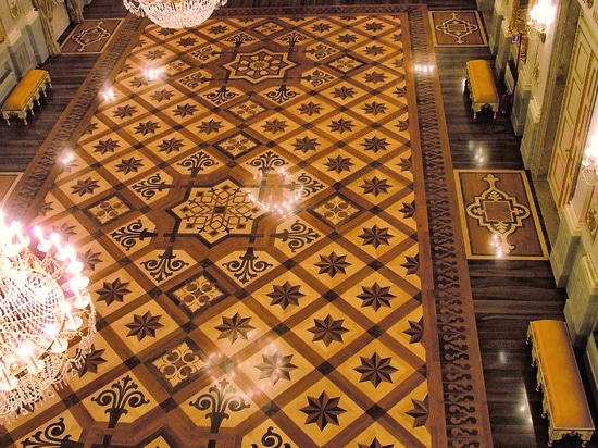 Il restauro del pavimento del Gran Teatro La Fenice
