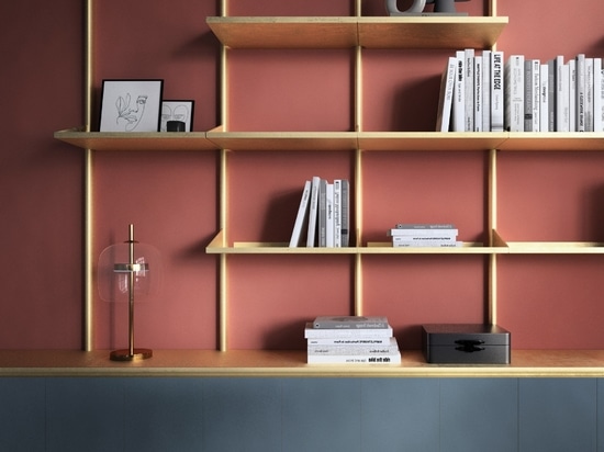 La forza espressiva del colore rosso nelle lastre ceramiche di Casalgrande Padana