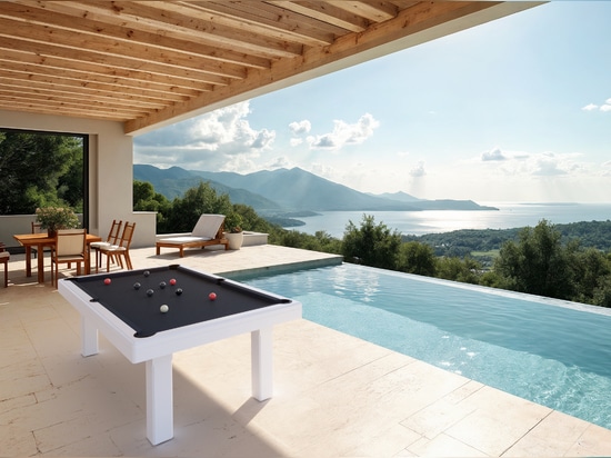 Gioco all'aperto con eleganza, scoprite il tavolo da biliardo Bubbly Outdoor.