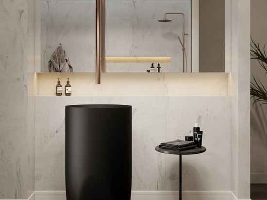 Delta con rubinetto a soffitto