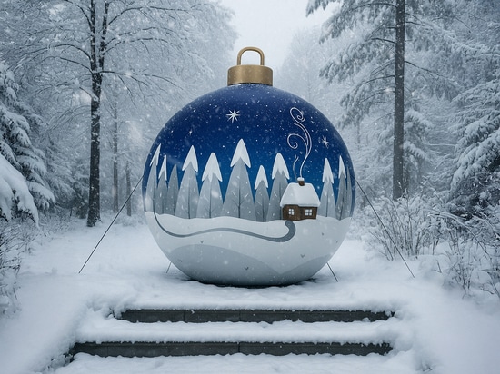 Decorazioni per il Natale: Figure gonfiabili XXL