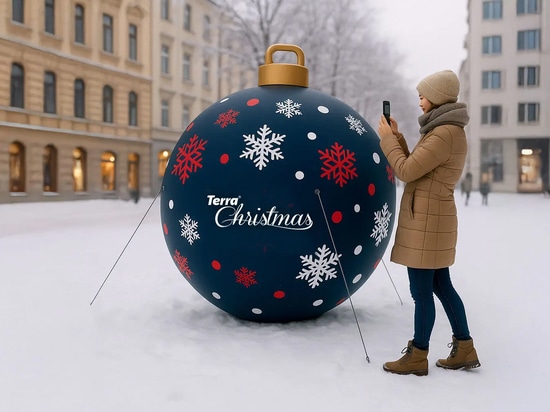 Decorazioni per il Natale: Figure gonfiabili XXL