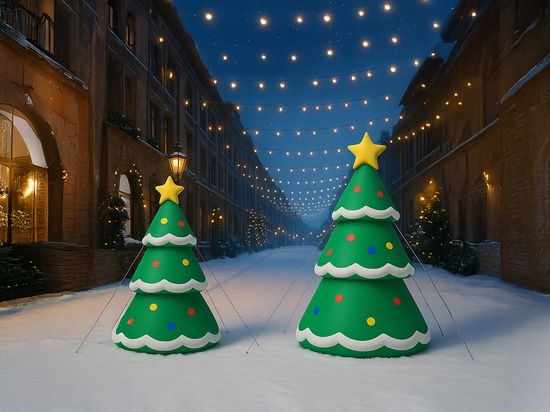 Decorazioni per il Natale: Figure gonfiabili XXL