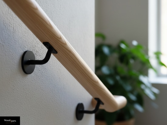 Spighe di legno: Corrimano in legno massiccio su misura per progetti architettonici