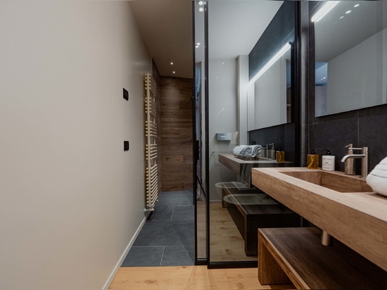 Foto del bagno copyright Mostesi Dolomites Spa Hotel