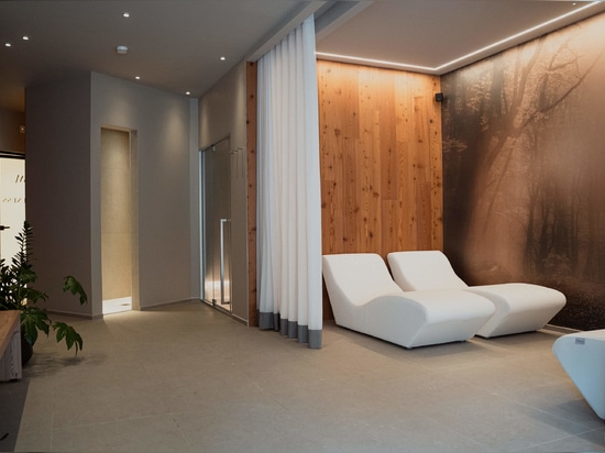 Area Spa e benessere foto copyright Mostesi Dolomites Spa Hotel