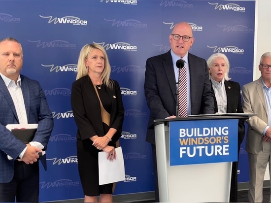 Città di Windsor - conferenza stampa