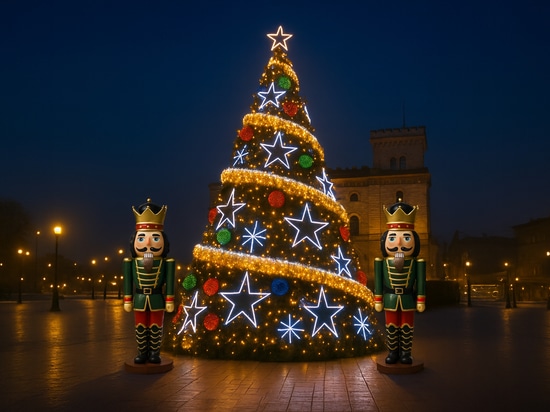 Figure natalizie XXL: decorazioni che portano la magia del Natale