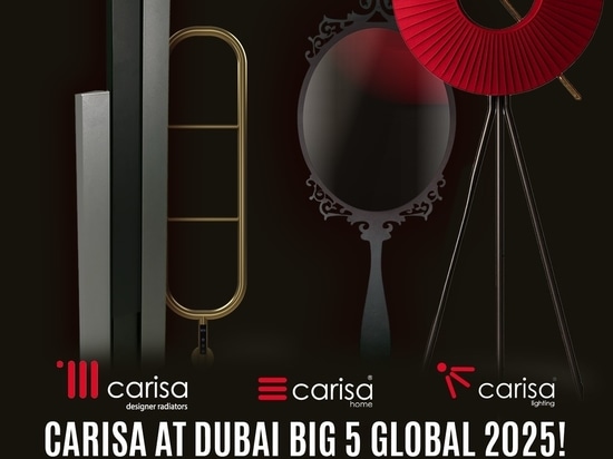 Carisa a Dubai: Presentazione di innovativi radiatori di design sul palcoscenico mondiale