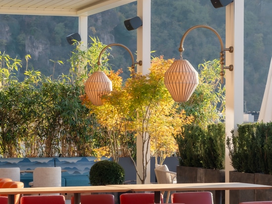 KE firma il rooftop d’eccellenza del nuovo Falkesteiner WaltherPark – Bolzano: un'oasi di design e comfort con vista unica sulle Dolomiti
